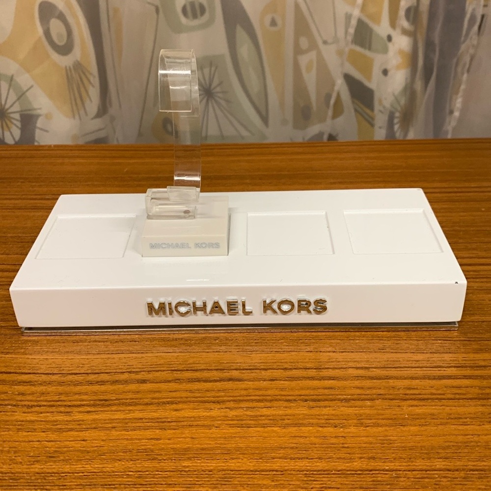 MICHAEL KORS Watch or Bracelet Display- Plastic Holder and Base